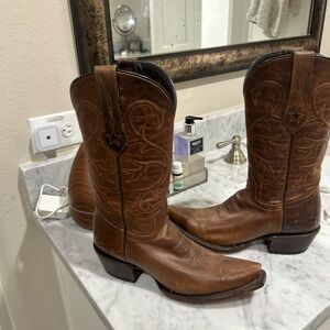 Brown Western Cowboy Boots